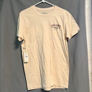 Cody James Men's Crewneck T-Shirt in Light Cream